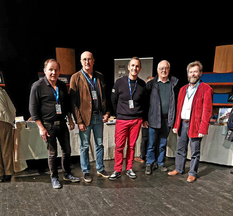 Cinq peintres et écrivains de la mer du Mérite Maritime du Finistère, au 39e festival Livres et mer de Concarneau