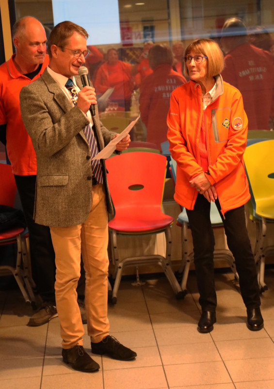 © Christian Moal : discours d'éloge de Jacqueline Le Bourgeois prononcé par le CA Frédéric Damlaimcourt, ancien délégué 29 de la SNSM.