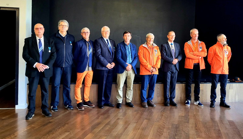 La SNSM de l'île de Batz à l'honneur :  trois de ses membres décorés